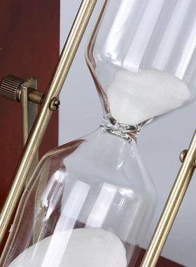 实款架旋转书沙漏书房卧室HJ008装饰摆件量加印logo木大价优