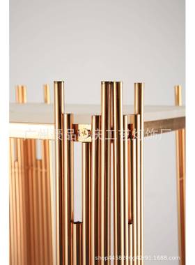 铁艺电镀金色HP-0239甜品台架电视居柜旁落地置物边架花花盆架子