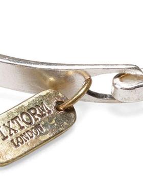 高档Vixtorm?Lafi纯手手炼990纯银手原创简单f设计炼中工性和多功