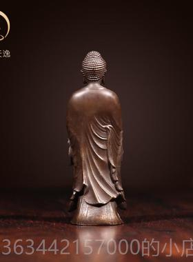 高档佛香天逸 件铜随观身小阿弥佛陀佛世音菩萨禅意小佛像摆口袋