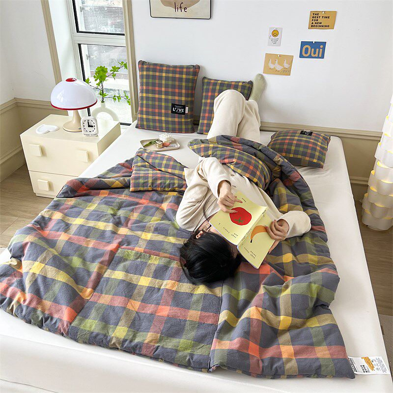 全棉抱枕被子两用午睡沙发靠枕二合一枕头被冬天加厚车用折叠毯子,淘宝优惠券,粉丝福利购,淘宝优惠卷