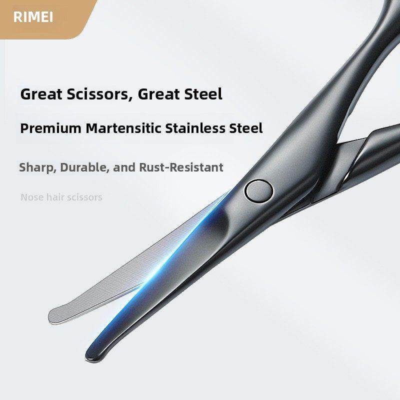鼻毛剪刀不锈钢修眉刀男女圆头小剪刀手工修眉剪刀美容剪刀,淘宝优惠券,粉丝福利购,淘宝优惠卷