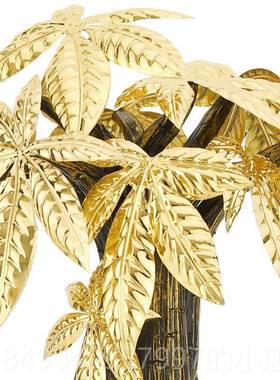 高档箔发厅树摇钱树摆件招财金树家财居酒柜装饰工艺品客摆设开业