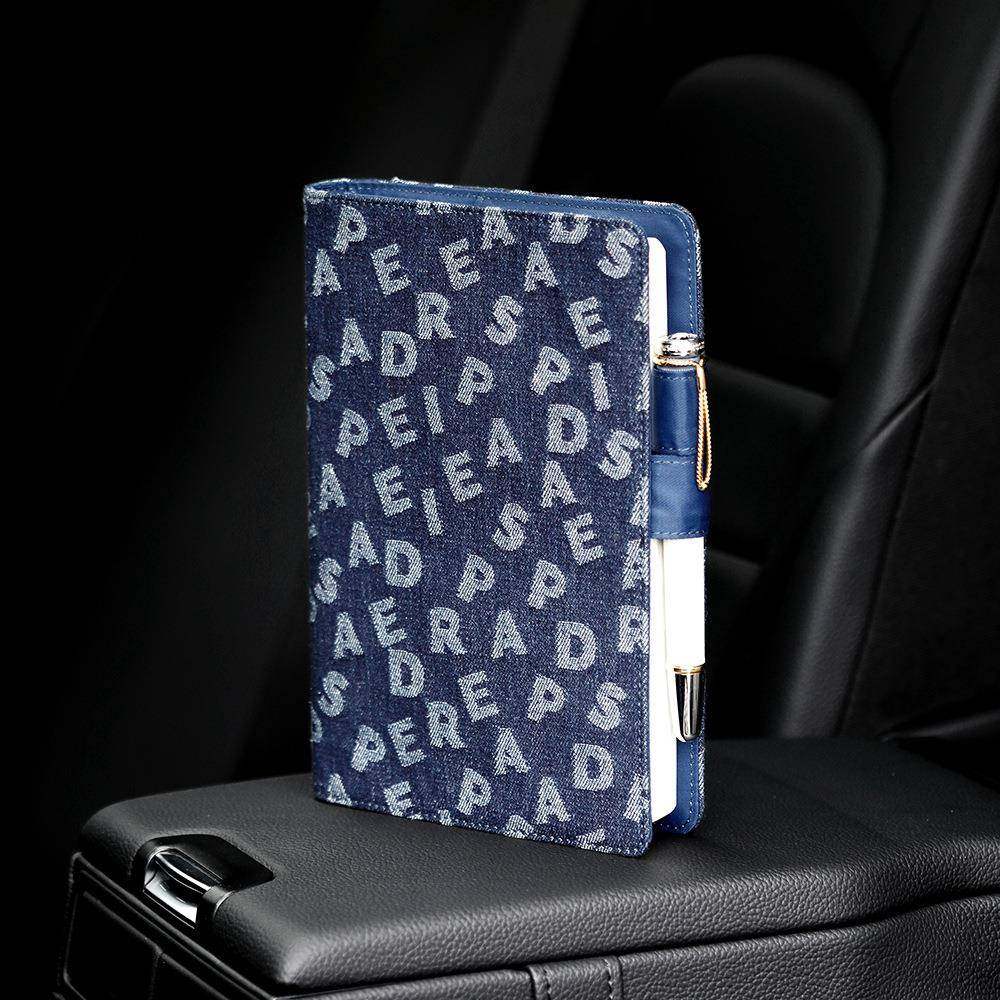 Amemor牛503仔布书套款划日程本五日记本学生计本y三年自填手账上,淘宝优惠券,粉丝福利购,淘宝优惠卷