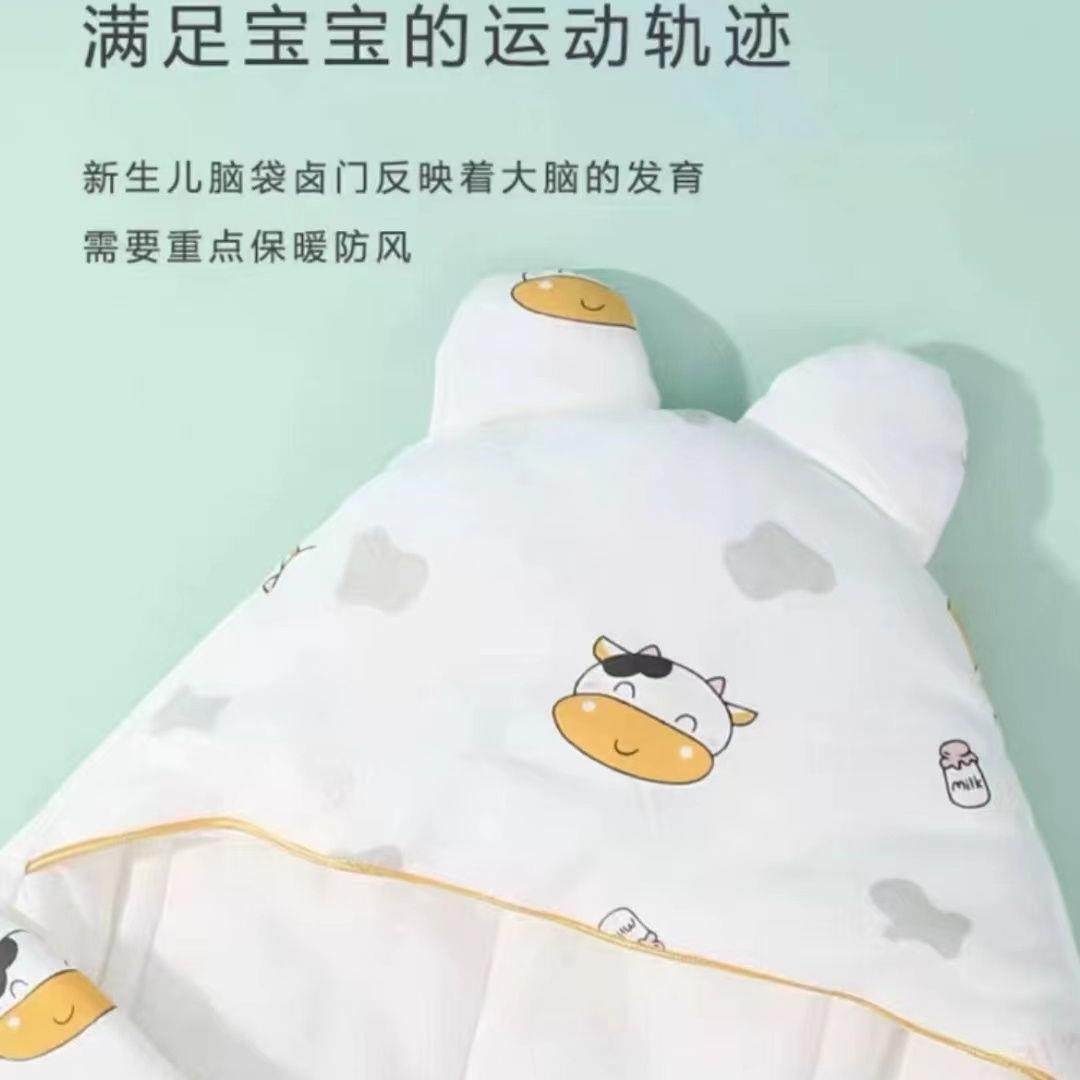 新生儿纯蝶棉包被厚类加秋冬抱被LGM防惊跳蝴a襁褓睡袋产房包单用,淘宝优惠券,粉丝福利购,淘宝优惠卷