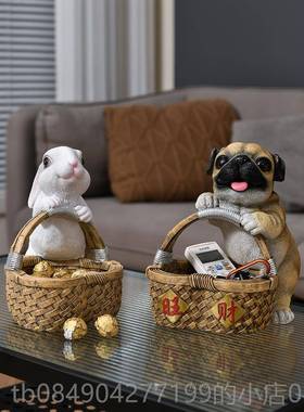 高档创意关收口纳匙摆件家居饰品玄客厅装饰门鞋柜上放钥乔迁生日