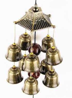 创意新款 金属风铃防盗门铃东巴10铃铛挂饰家居挂件礼品 一件