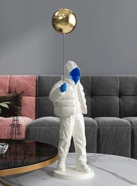 创意气球人物客厅摆件轻电视柜软装家居饰品奢公玄办室关zls-4561