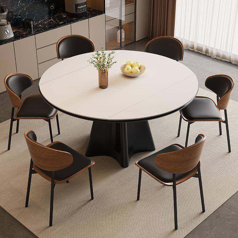 岩0板餐可桌椅组合现代简约225828#新款家用伸小户型缩折叠餐桌变,淘宝优惠券,粉丝福利购,淘宝优惠卷