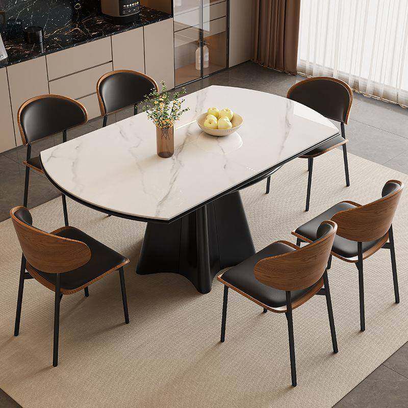 岩0板餐可桌椅组合现代简约225828#新款家用伸小户型缩折叠餐桌变,淘宝优惠券,粉丝福利购,淘宝优惠卷