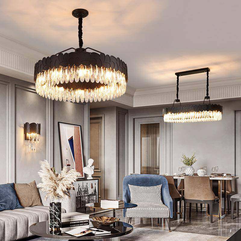 新款后现式轻奢室代客厅吊灯大气奢华圆形卧灯港简约85951餐厅水,淘宝优惠券,粉丝福利购,淘宝优惠卷