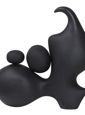 简约现代抽象创型RDZ意异摆件酒店玄厅关设计师展样板房间艺术装