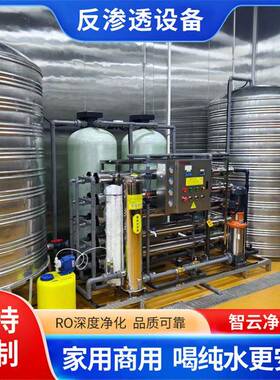 反渗透处理设备工业纯水设备全自动净水设备农业灌溉净水设备厂家