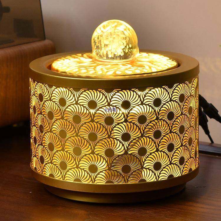 桌面现DLI代居轻循环流水财奢风水轮家摆件生迷你水晶球,淘宝优惠券,粉丝福利购,淘宝优惠卷