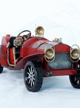 义乌创意汽车金属工艺品 复古敞篷老爷车模型车模 1215二色