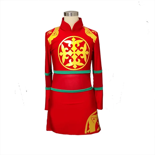 Детский спортивный лонгслив, костюм, китайский стиль, для выступлений