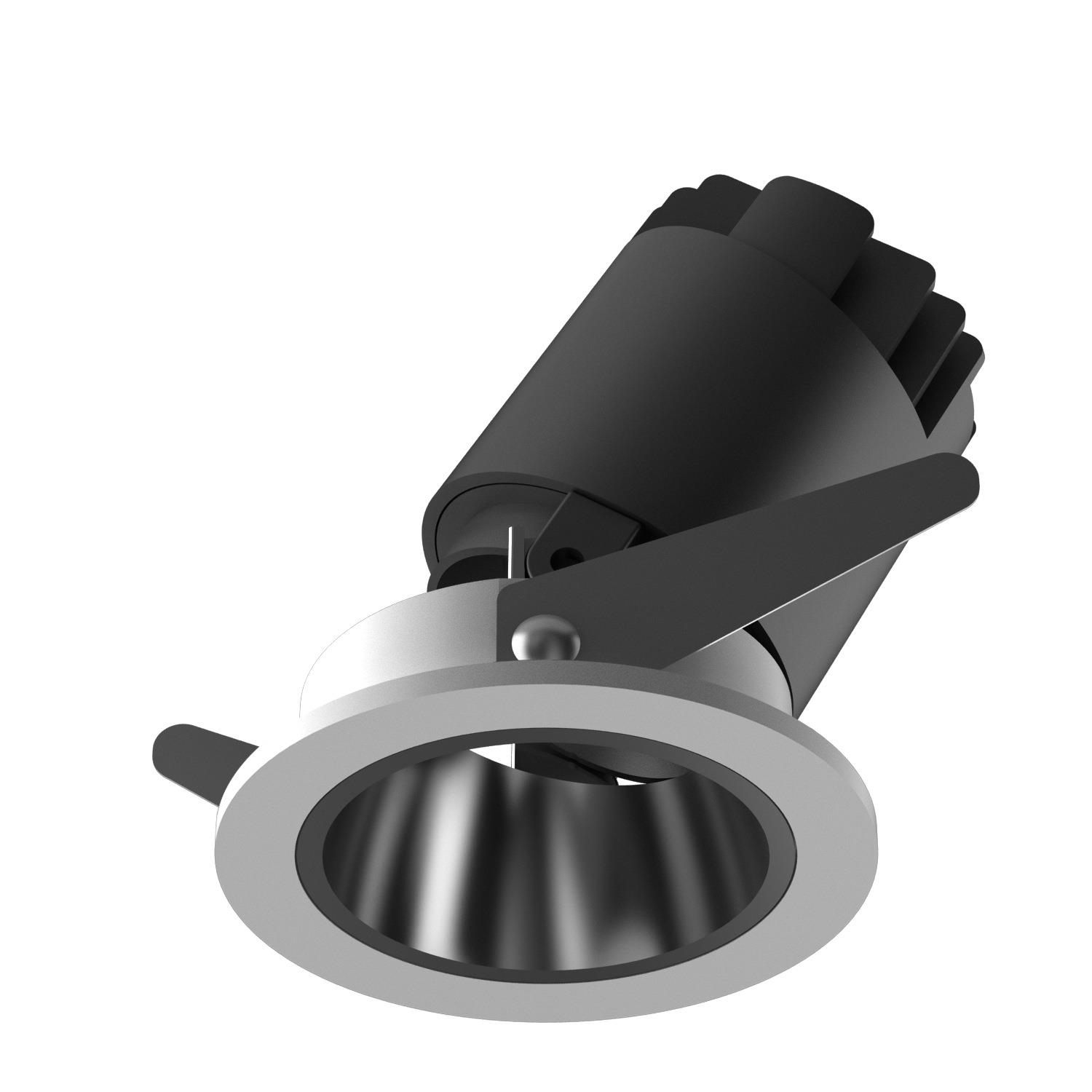 Embedded hotel wall washing spotlight led ceiling light anti-glare engineering small spotlight high display adjustable angle cob downlight