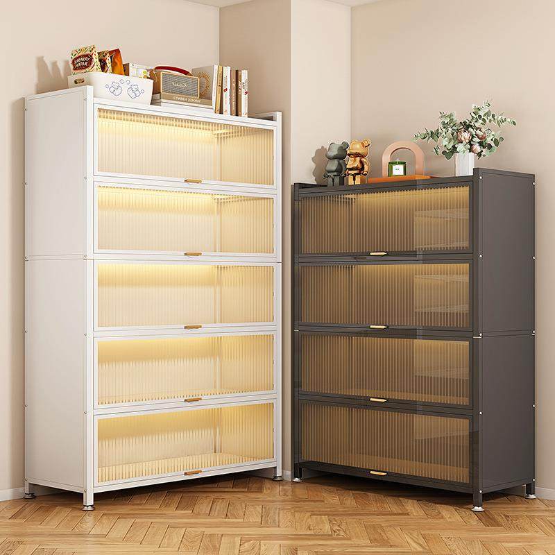 现货家用钢书儿童防尘书架门置物带架收纳柜客厅多层VPL落柜地制,淘宝优惠券,粉丝福利购,淘宝优惠卷