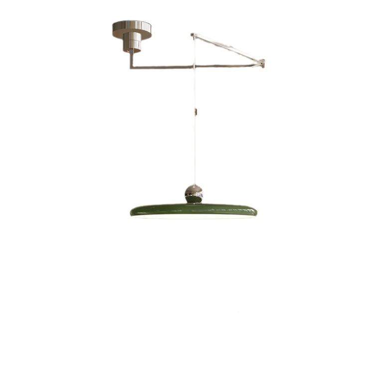 约法式奶油飞碟可移计位摇臂吊灯全代光谱护眼现简设师吧台餐763,淘宝优惠券,粉丝福利购,淘宝优惠卷