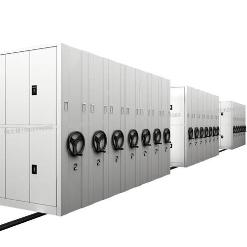 钢之锐移动密集架密集柜手摇档案柜档案架智能文件柜档案室档案盒 - 图3