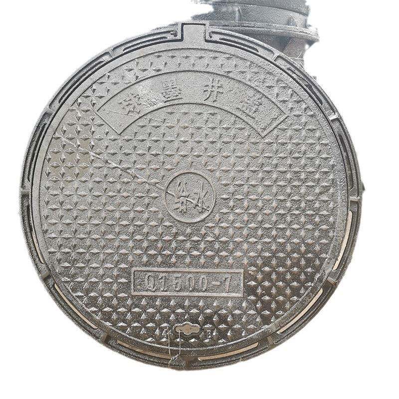 井盖标准ENn124-D400井盖DN700d800球墨5铸铁井盖B34612铸铁井盖 - 图3