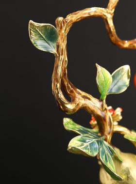 人生如意人参摆件家居玄关电视柜客厅人生如意装饰摆设品新居乔迁