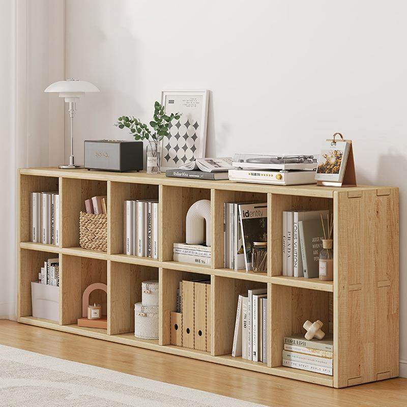 实木落地式书架多多格落地格格收纳架客柜储物架多层矮厅书靠墙组,淘宝优惠券,粉丝福利购,淘宝优惠卷