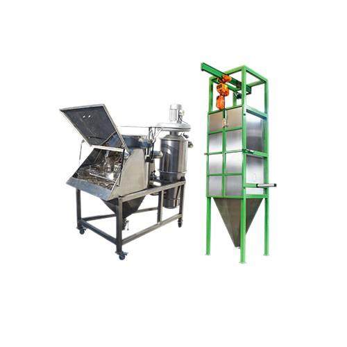 粉体吨袋拆包投料站 手套箱自动倒料工作台 手动解袋卸料TCD1000,淘宝优惠券,粉丝福利购,淘宝优惠卷