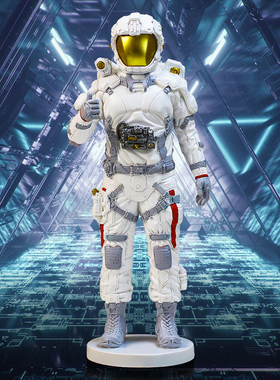 轻奢风创意宇航员航天员太空人简约现代办公桌面装饰品模型小摆件