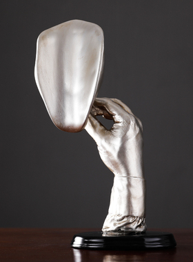 个性桌面吸烟者摆件创意酒吧生日礼物KTV吧台配饰夜店装饰工艺品