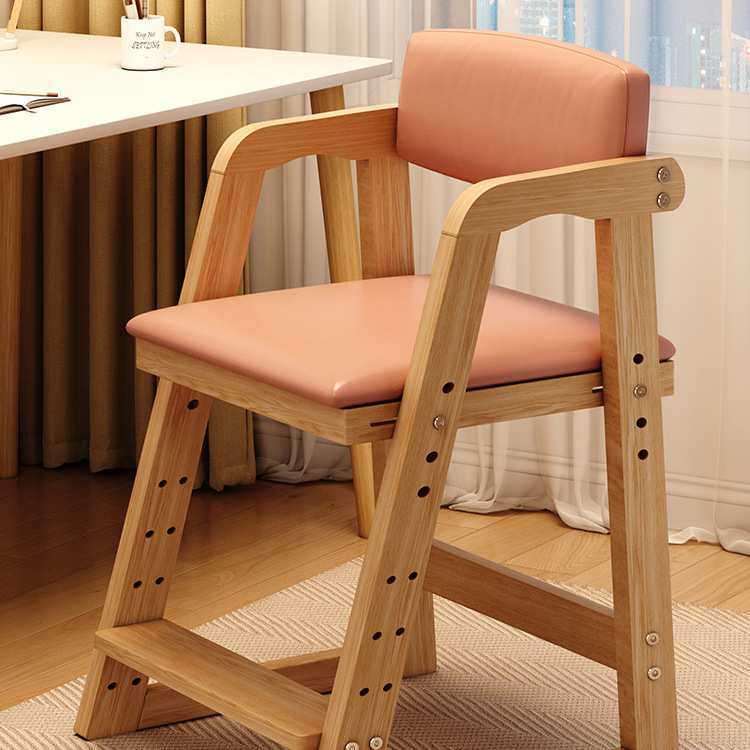 实木儿童学习椅子可升降调节靠背座椅学生写字坐姿矫正书桌椅餐椅,淘宝优惠券,粉丝福利购,淘宝优惠卷