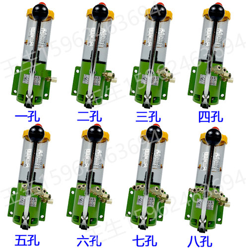浙江流遍SNB10冲床手动多点油脂润滑泵0.4L浓油泵SNB10-1I/2/3/4I - 图1
