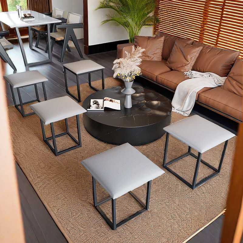 多功能魔方凳收纳五合一组合家用客厅茶几凳餐凳北欧网红凳换鞋凳,淘宝优惠券,粉丝福利购,淘宝优惠卷