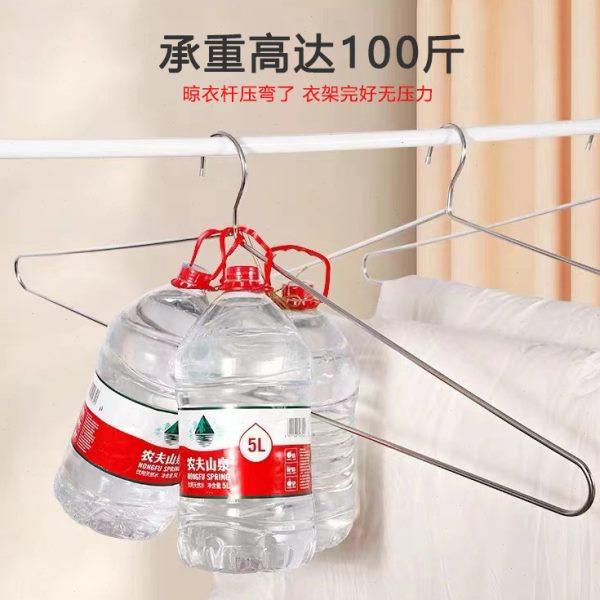 大衣架晒被子304不锈钢加粗实心家用晒床单被套浴巾特大加长衣架,淘宝优惠券,粉丝福利购,淘宝优惠卷