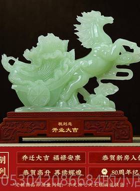 正品马上发玉白菜摆招财客厅酒柜件老板财办公领室摆件导高档开业