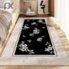 High-end carpet sleeping bedside blanket mat retro room maintenance-free bay window living room sound insulation mat thickened anti-slip