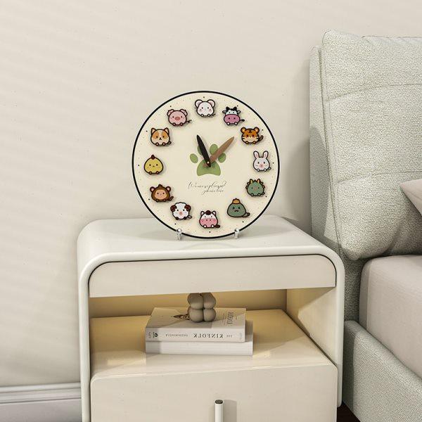 现代简约座钟客厅摆台式高级桌面静音坐钟表时尚轻奢时钟台钟摆件,淘宝优惠券,粉丝福利购,淘宝优惠卷