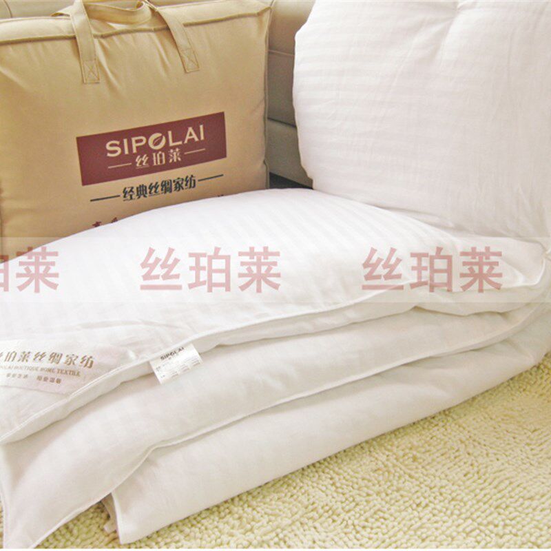 6斤蚕丝被子 纯手工桐乡桑蚕丝被被芯 净重4斤春秋被冬被被子特价,淘宝优惠券,粉丝福利购,淘宝优惠卷