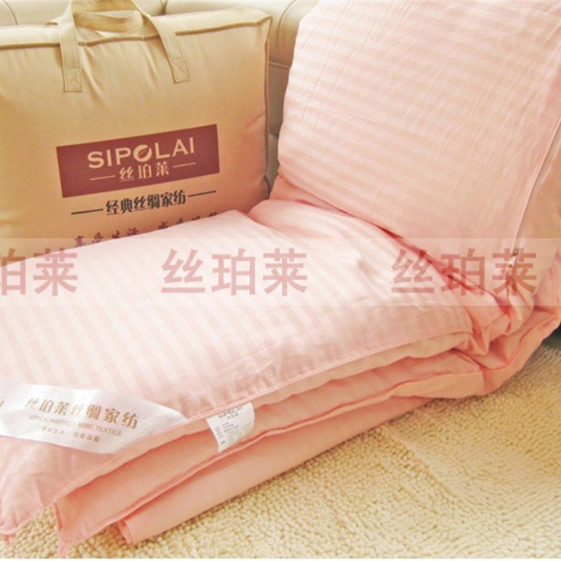 6斤蚕丝被子 纯手工桐乡桑蚕丝被被芯 净重4斤春秋被冬被被子特价,淘宝优惠券,粉丝福利购,淘宝优惠卷