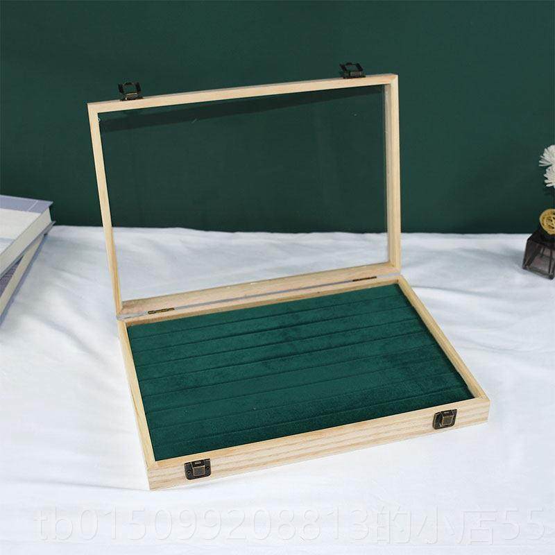 正品胡桃防尘首饰盒手耳收纳钉耳环戒指托盘手链镯包色装盒项链展,淘宝优惠券,粉丝福利购,淘宝优惠卷