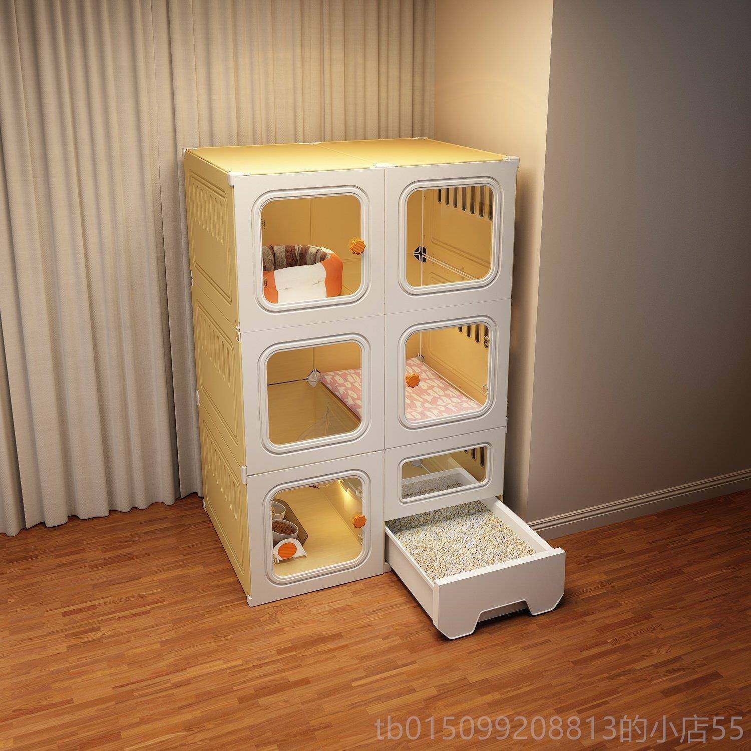 正品盆笼子猫砂一体猫厕猫别墅猫窝猫猫舍猫家屋猫咪用室内不占地,淘宝优惠券,粉丝福利购,淘宝优惠卷