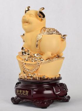 十二12生肖家沙摆金件属相全套玄居手工十二生肖客厅关装饰品树脂