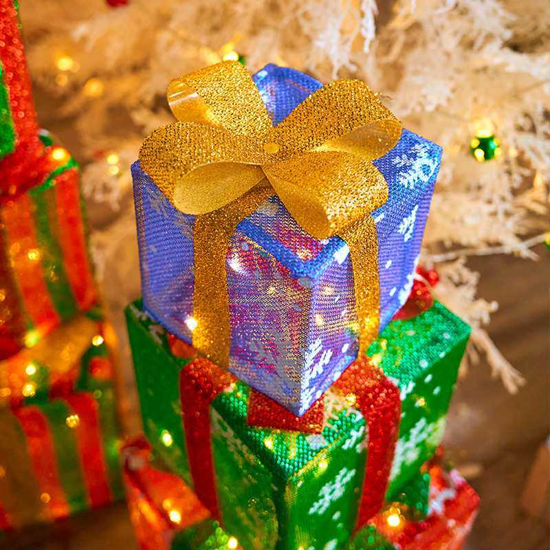 太阳能大号圣诞雪人摆件发光礼盒圣诞老人造型装饰灯商场庭院布置,淘宝优惠券,粉丝福利购,淘宝优惠卷