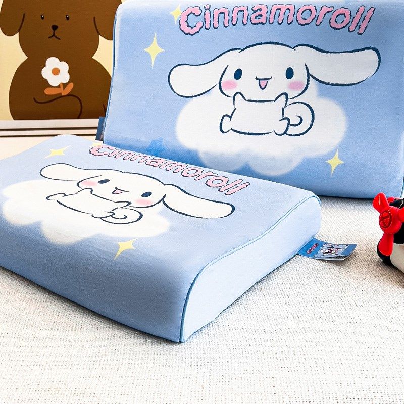三丽鸥库洛米儿童乳胶枕3-6岁9小学生专用泰国乳胶幼儿园宝宝枕头,淘宝优惠券,粉丝福利购,淘宝优惠卷