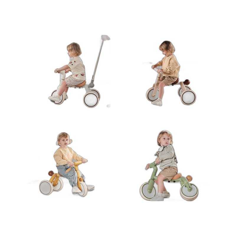 kidpop小马驹Pony儿童三轮车脚踏车四合一宝宝学步平衡车遛娃神器,淘宝优惠券,粉丝福利购,淘宝优惠卷