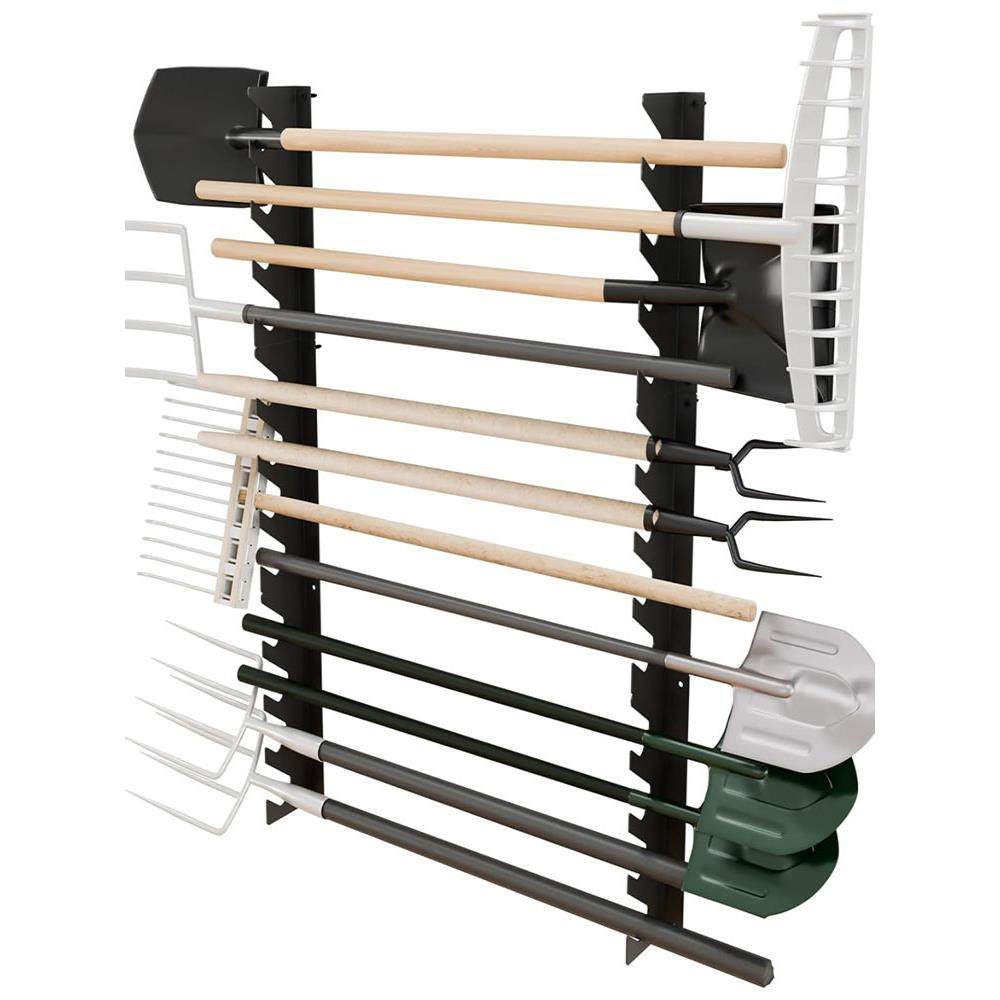 花园园艺工具壁挂支架收纳架农具摆放架扫把铁锹耙子整理架展示架,淘宝优惠券,粉丝福利购,淘宝优惠卷
