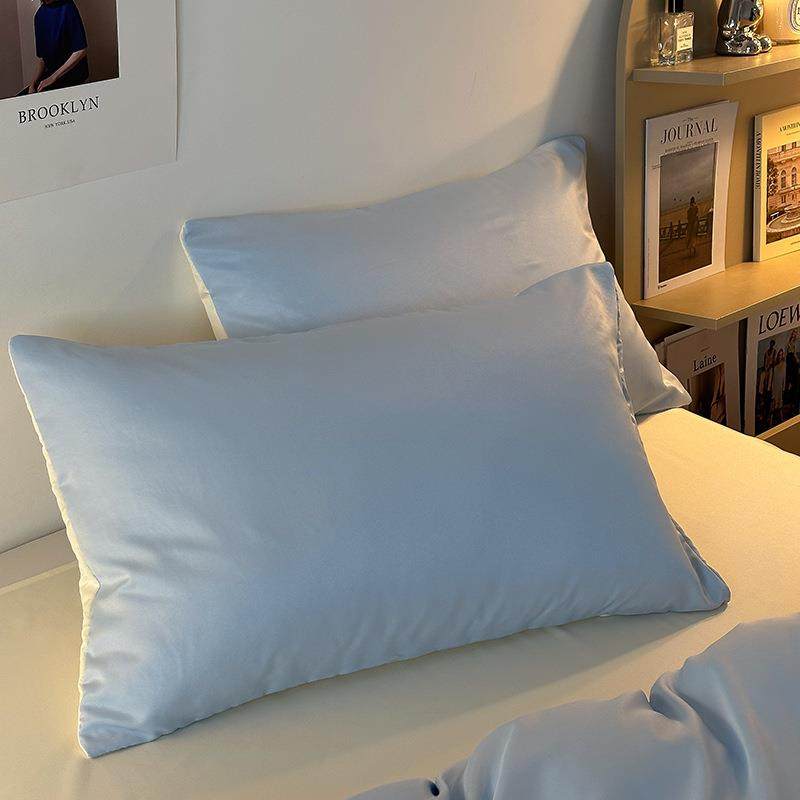 2025夏季冰丝被套三件套纯色宿舍单人床罩单件家用双人被套,淘宝优惠券,粉丝福利购,淘宝优惠卷