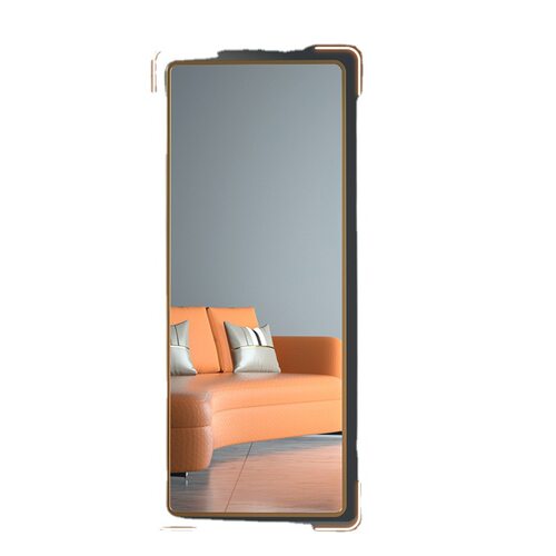 轻奢镜子全身镜穿衣镜家用卧室圆角落地镜女生宿舍壁挂立式试衣镜 - 图3