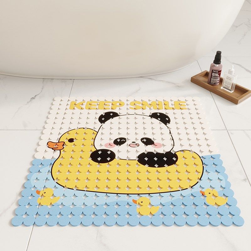 浴室防滑地垫方形淋浴房儿童孕妇洗澡吸盘垫镂空卫生间防水脚垫子,淘宝优惠券,粉丝福利购,淘宝优惠卷