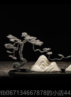 高档创口意家居软饰欢迎松木饰品客观厅酒柜入办公室陶瓷假干景饰